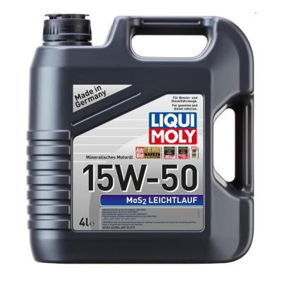 Liqui Moly 15W-50 Motor Yağı MoS2 Leichtlauf Super Motoroil 4 lt 2457