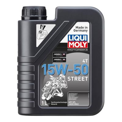 Liqui Moly 4T 15W-50 Street / Sentetik Motor Yağı 1Lt. 2555
